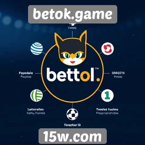 Exploração das funcionalidades do site betok.game